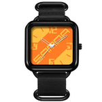 Orologio al quarzo SANDA 3261, colorato, casual, resistente all'acqua fino a 5 ATM, ideale per studenti., Nylon Beige, Nylon Black, Nylon Green