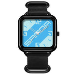 Orologio al quarzo SANDA 3261, colorato, casual, resistente all'acqua fino a 5 ATM, ideale per studenti., Nylon Beige, Nylon Black, Nylon Green