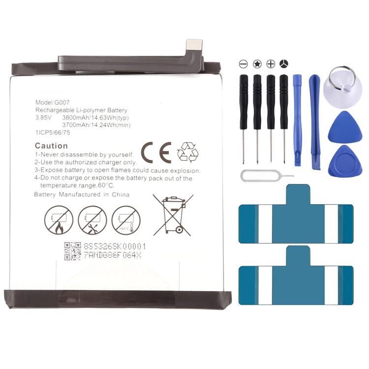 Batteria 3800 mAh per General Mobile GM 9 Pro e smartphone compat