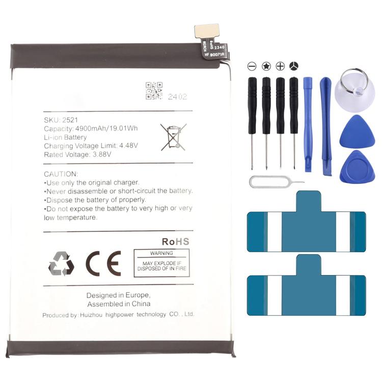 Batteria compatibile 4900mAh per SPC Discovery 2