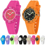 Orologio per bambini SANDA 6386 semplice, impermeabile fino a 5 ATM e luminoso.