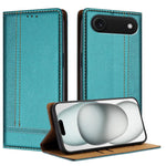 Custodia per telefono in ecopelle vegana antigraffio con design a cuciture., For iPhone 17, For iPhone Air, For iPhone 16 Pro Max