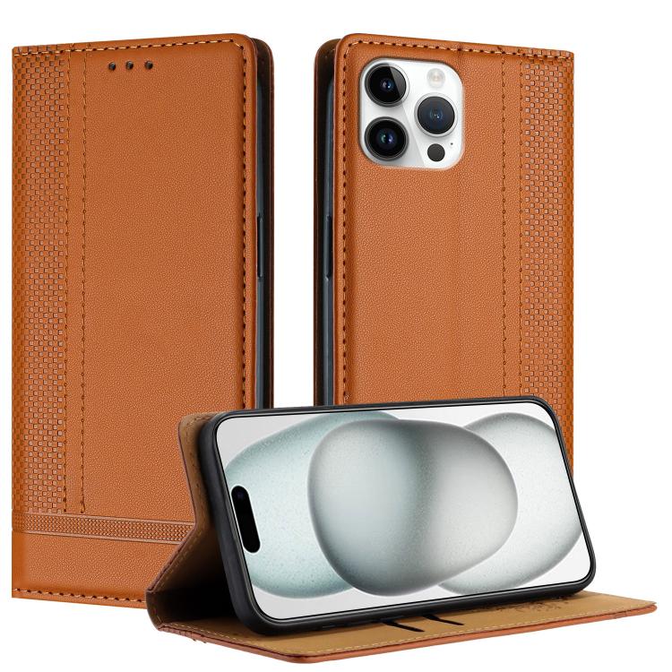 Custodia per telefono in ecopelle vegana antigraffio con design a cuciture., For iPhone 12, For iPhone 12 Pro Max, For iPhone 12 Pro