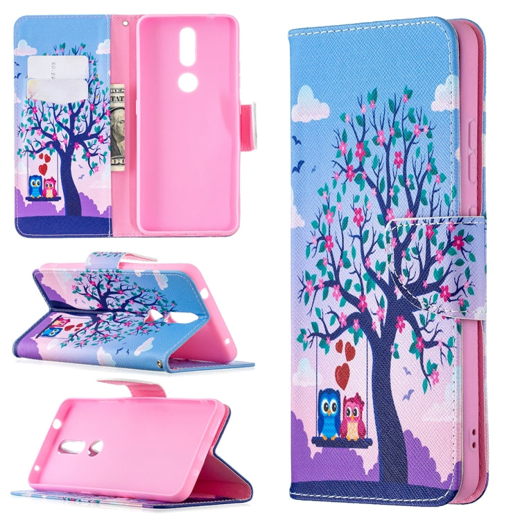 Custodia portafoglio in pelle per Nokia 2.4 e 3.4