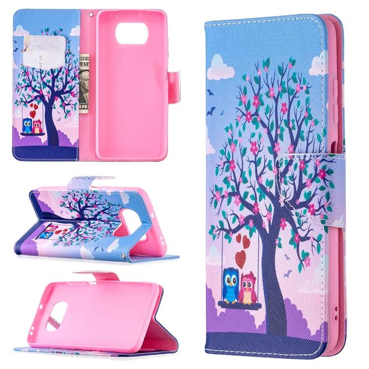Custodia portafoglio in pelle flip per Xiaomi Poco X3