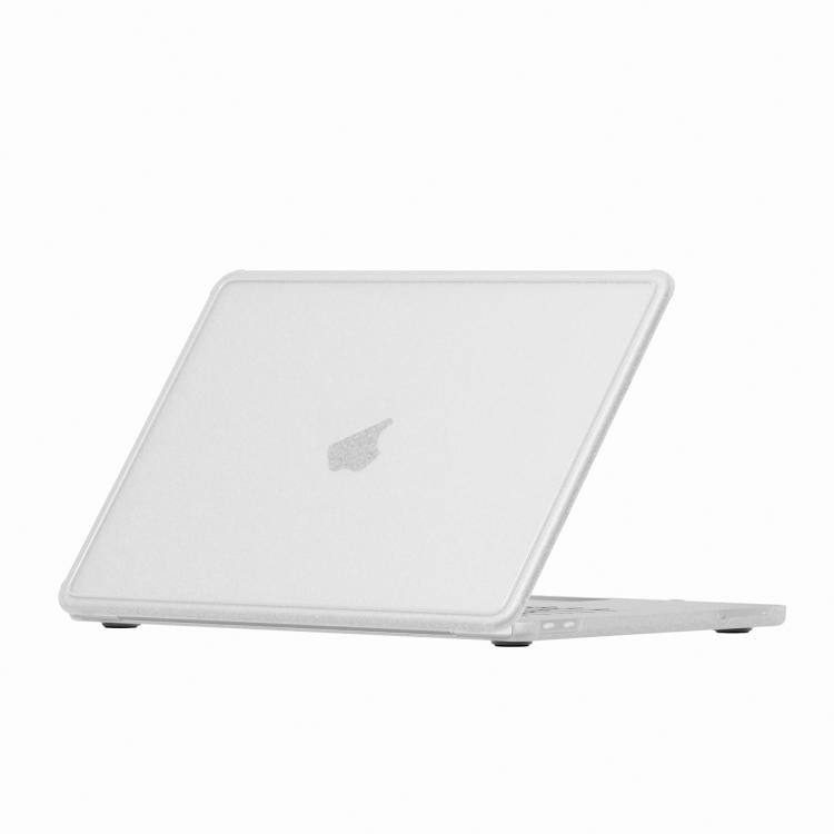 Custodia protettiva per laptop con bordo in PC dalla texture opaca cristallina, For MacBook Neo 13 inch 2026 A18 Pro A3404