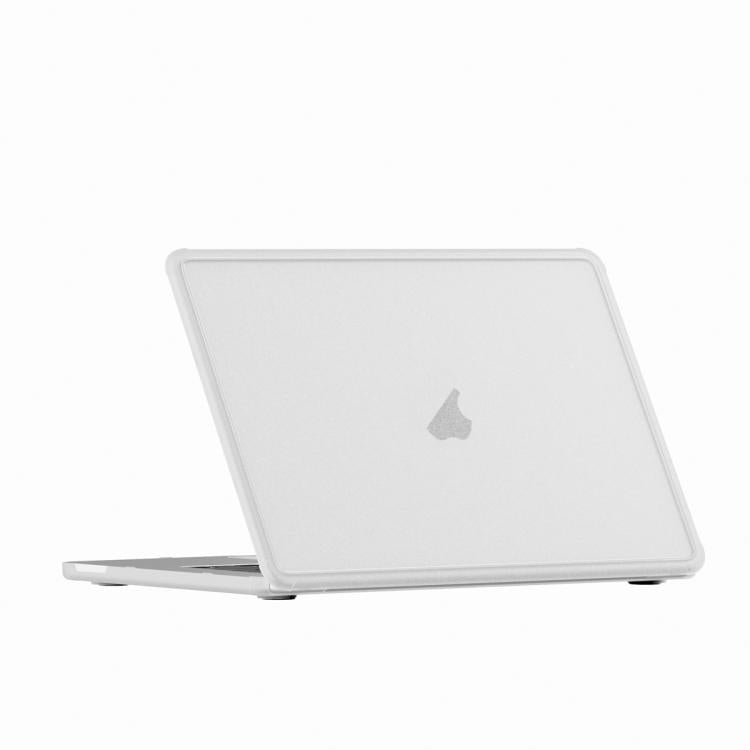 Custodia protettiva per laptop con bordo in PC dalla texture opaca cristallina, For MacBook Neo 13 inch 2026 A18 Pro A3404