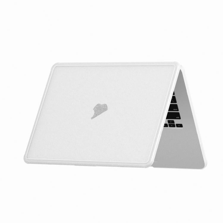 Custodia protettiva per laptop con bordo in PC dalla texture opaca cristallina, For MacBook Neo 13 inch 2026 A18 Pro A3404