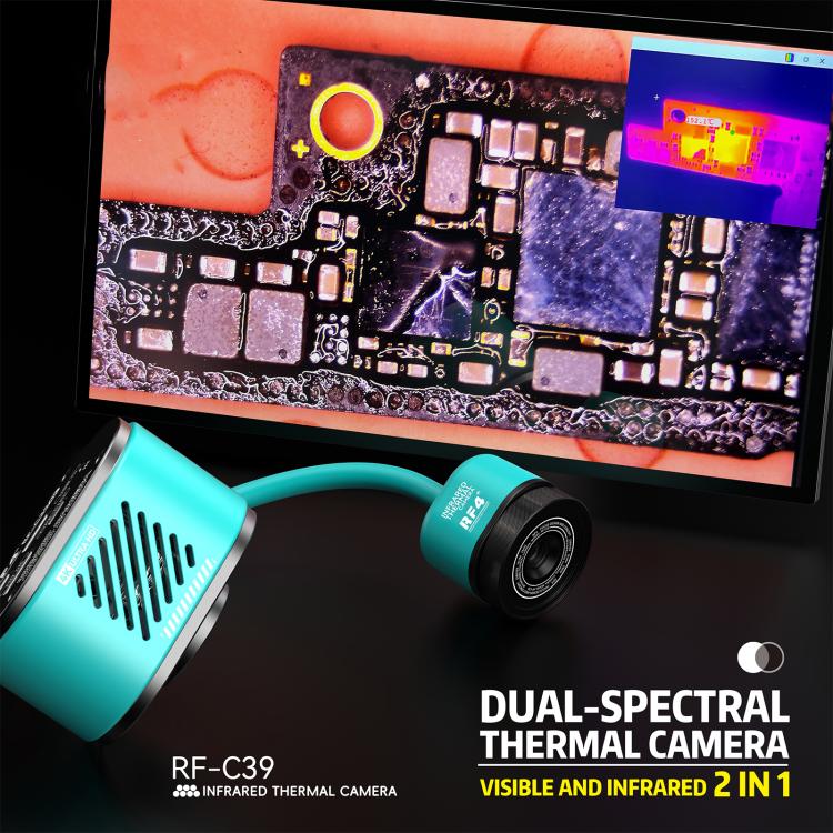 Termocamera doppio spettro 4K RF-C39 per PCB