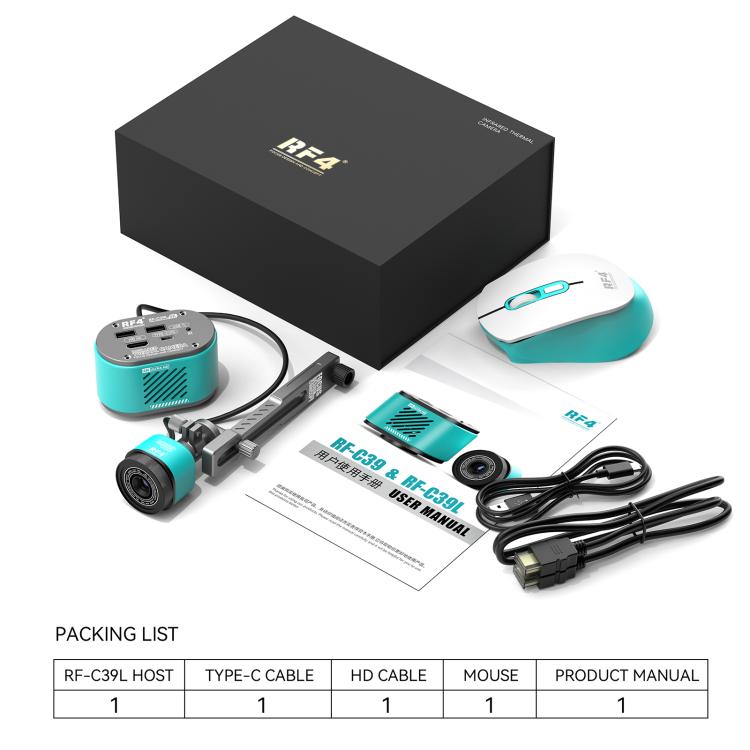Telecamera termica doppio spettro 4K RF-C39L con cavalletto