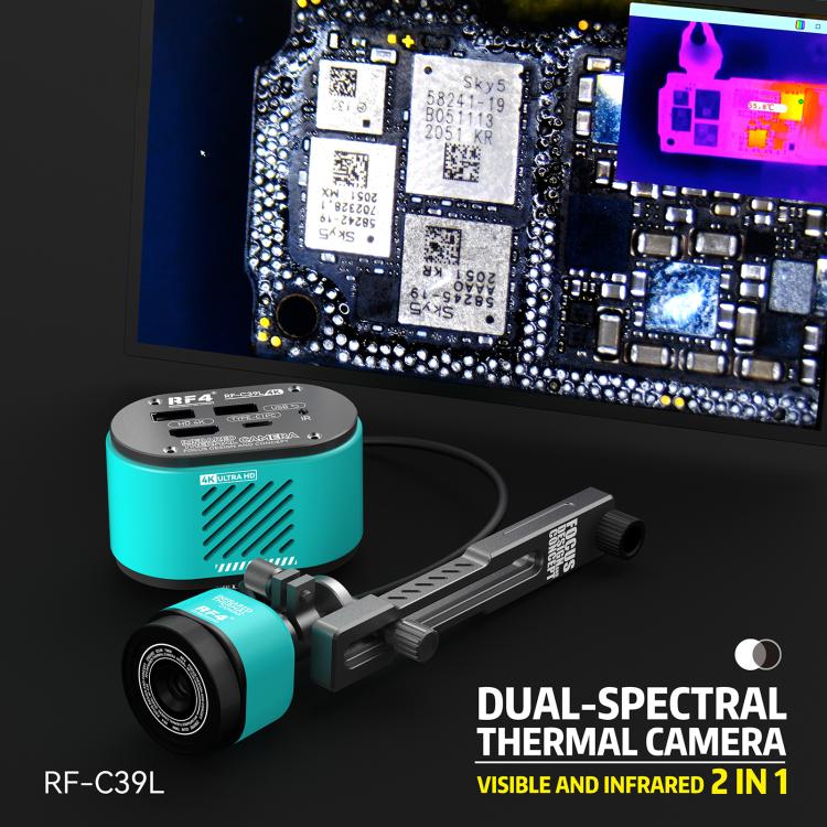 Telecamera termica doppio spettro 4K RF-C39L con cavalletto