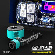 Telecamera termica doppio spettro 4K RF-C39L con cavalletto