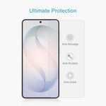 10 pellicole in vetro temperato ad alto contenuto di alluminio da 0,18 mm, compatibili con lo sblocco tramite impronta digitale., For Galaxy S26 FE 5G