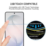 Pellicola in vetro temperato ad alta resistenza all'alluminio per serigrafia a schermo intero, con supporto per lo sblocco tramite impronta digitale., For Galaxy S26 FE 5G