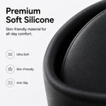 XDcase - 3 paia di tappi auricolari sportivi antiscivolo in silicone con custodia e moschettone, For Galaxy Buds3 Pro