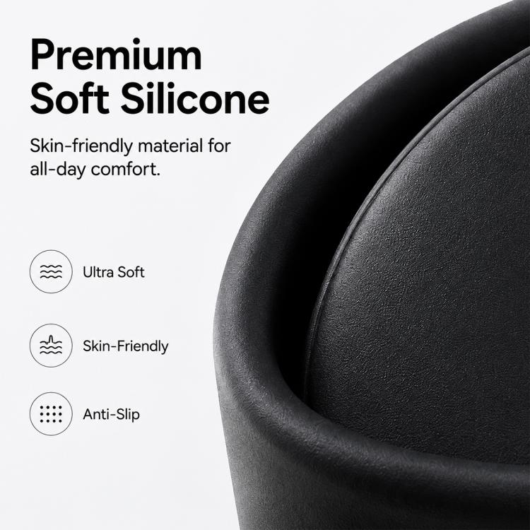 XDcase - 3 paia di tappi auricolari sportivi antiscivolo in silicone con custodia e moschettone, For Galaxy Buds3 Pro