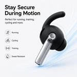 XDcase - 3 paia di tappi auricolari sportivi antiscivolo in silicone con custodia e moschettone, For Galaxy Buds3 Pro