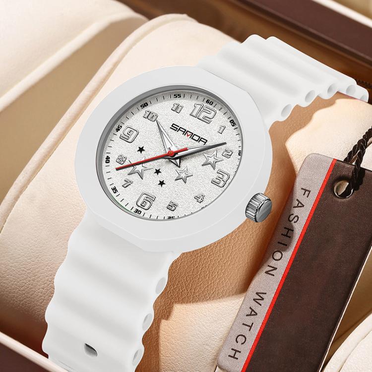 Orologio da studente SANDA 9123 3ATM resistente all'acqua, luminoso ed elegante.