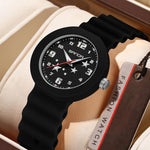 Orologio da studente SANDA 9123 3ATM resistente all'acqua, luminoso ed elegante.