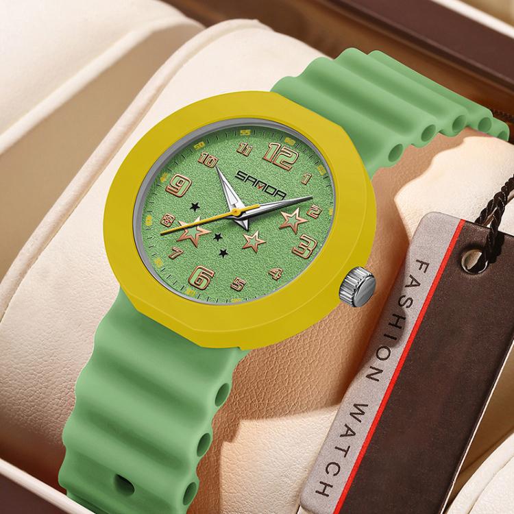 Orologio da studente SANDA 9123 3ATM resistente all'acqua, luminoso ed elegante.