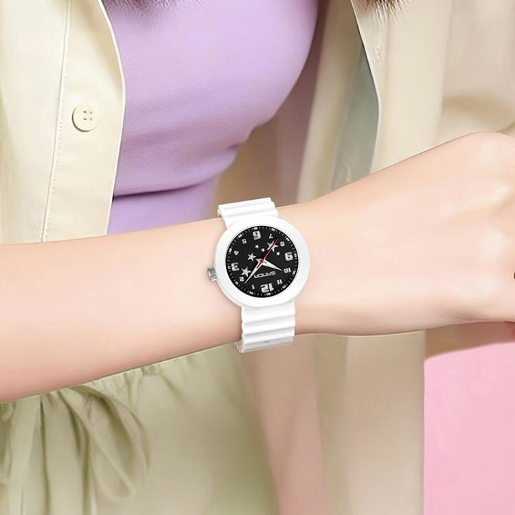 Orologio da studente SANDA 9123 3ATM resistente all'acqua, luminoso ed elegante.