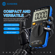 SUNSHINE DT-101N Multimetro tascabile con selezione automatica