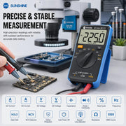 SUNSHINE DT-101N Multimetro tascabile con selezione automatica
