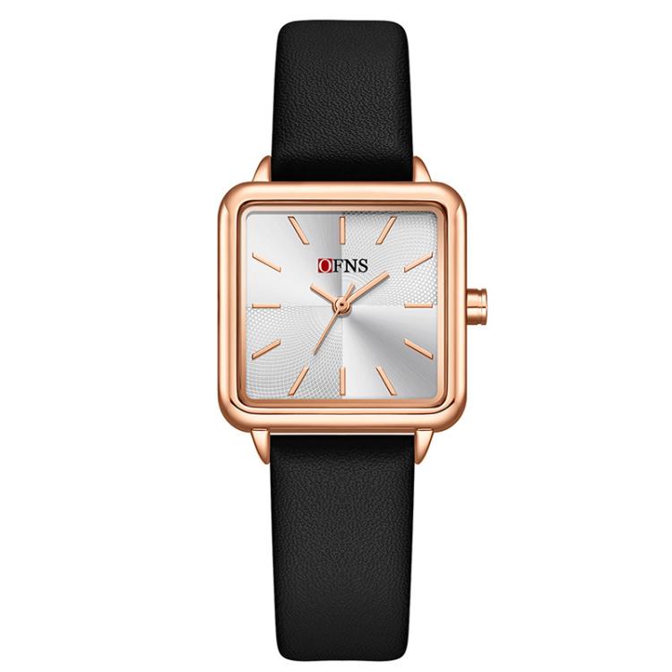Orologio da donna SANDA 1316 al quarzo, impermeabile fino a 3 ATM, con cassa in lega., Leather-Black, Leather-Pink, Leather-Grey, Leather-Blue, Leather-White, Leather-Red