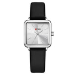 Orologio da donna SANDA 1316 al quarzo, impermeabile fino a 3 ATM, con cassa in lega., Leather-Black, Leather-Pink, Leather-Grey, Leather-Blue, Leather-White, Leather-Red