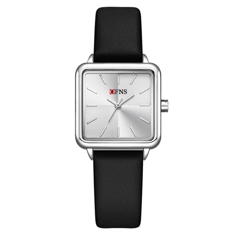 Orologio da donna SANDA 1316 al quarzo, impermeabile fino a 3 ATM, con cassa in lega., Leather-Black, Leather-Pink, Leather-Grey, Leather-Blue, Leather-White, Leather-Red