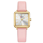 Orologio da donna SANDA 1316 al quarzo, impermeabile fino a 3 ATM, con cassa in lega., Leather-Black, Leather-Pink, Leather-Grey, Leather-Blue, Leather-White, Leather-Red