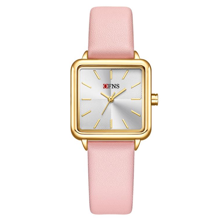 Orologio da donna SANDA 1316 al quarzo, impermeabile fino a 3 ATM, con cassa in lega., Leather-Black, Leather-Pink, Leather-Grey, Leather-Blue, Leather-White, Leather-Red