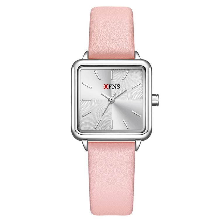 Orologio da donna SANDA 1316 al quarzo, impermeabile fino a 3 ATM, con cassa in lega., Leather-Black, Leather-Pink, Leather-Grey, Leather-Blue, Leather-White, Leather-Red