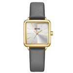 Orologio da donna SANDA 1316 al quarzo, impermeabile fino a 3 ATM, con cassa in lega., Leather-Black, Leather-Pink, Leather-Grey, Leather-Blue, Leather-White, Leather-Red