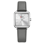 Orologio da donna SANDA 1316 al quarzo, impermeabile fino a 3 ATM, con cassa in lega., Leather-Black, Leather-Pink, Leather-Grey, Leather-Blue, Leather-White, Leather-Red