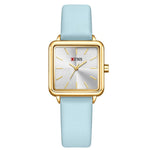Orologio da donna SANDA 1316 al quarzo, impermeabile fino a 3 ATM, con cassa in lega., Leather-Black, Leather-Pink, Leather-Grey, Leather-Blue, Leather-White, Leather-Red