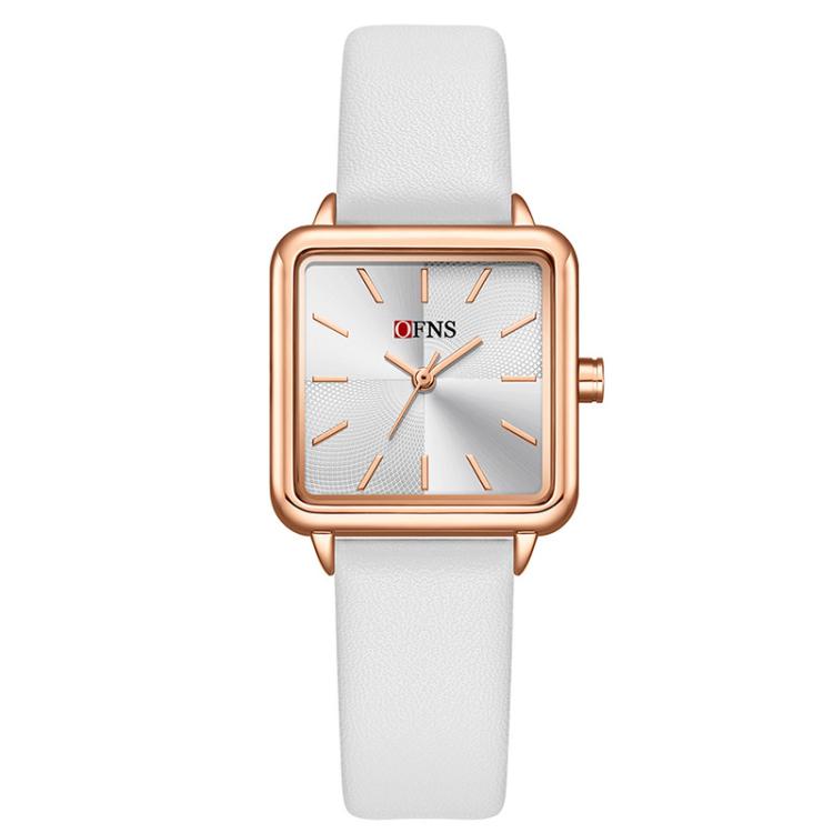 Orologio da donna SANDA 1316 al quarzo, impermeabile fino a 3 ATM, con cassa in lega., Leather-Black, Leather-Pink, Leather-Grey, Leather-Blue, Leather-White, Leather-Red
