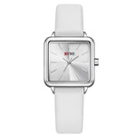 Orologio da donna SANDA 1316 al quarzo, impermeabile fino a 3 ATM, con cassa in lega., Leather-Black, Leather-Pink, Leather-Grey, Leather-Blue, Leather-White, Leather-Red
