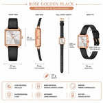 Orologio da donna SANDA 1316 al quarzo, impermeabile fino a 3 ATM, con cassa in lega., Leather-Black, Leather-Pink, Leather-Grey, Leather-Blue, Leather-White, Leather-Red