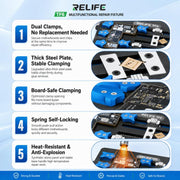 RELIFE TF6 dispositivo riparazione doppio morsetto schede madri