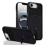 Custodia per telefono magnetica con supporto girevole in tessuto tecnico, For iPhone 17e / 16e, For iPhone 17 Pro Max, For iPhone 17 Pro