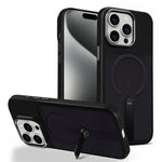 Custodia per telefono magnetica con supporto girevole in tessuto tecnico, For iPhone 15 Pro Max, For iPhone 15 Pro, For iPhone 15 Plus