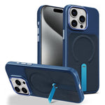 Custodia per telefono magnetica con supporto girevole in tessuto tecnico, For iPhone 15 Pro Max, For iPhone 15 Pro, For iPhone 15 Plus