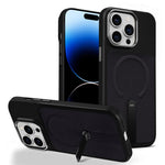 Custodia per telefono magnetica con supporto girevole in tessuto tecnico, For iPhone 14 Pro, For iPhone 14 Pro Max, For iPhone 13 Pro Max