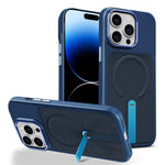 Custodia per telefono magnetica con supporto girevole in tessuto tecnico, For iPhone 14 Pro, For iPhone 14 Pro Max, For iPhone 13 Pro Max