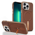 Custodia per telefono magnetica con supporto girevole in tessuto tecnico, For iPhone 14 Pro, For iPhone 14 Pro Max, For iPhone 13 Pro Max