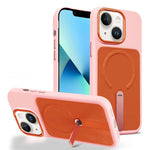 Custodia per telefono magnetica con supporto girevole in tessuto tecnico, For iPhone 13 Pro, For iPhone 13, For iPhone 12