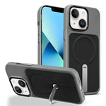 Custodia per telefono magnetica con supporto girevole in tessuto tecnico, For iPhone 13 Pro, For iPhone 13, For iPhone 12
