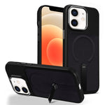 Custodia per telefono magnetica con supporto girevole in tessuto tecnico, For iPhone 13 Pro, For iPhone 13, For iPhone 12