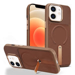 Custodia per telefono magnetica con supporto girevole in tessuto tecnico, For iPhone 13 Pro, For iPhone 13, For iPhone 12